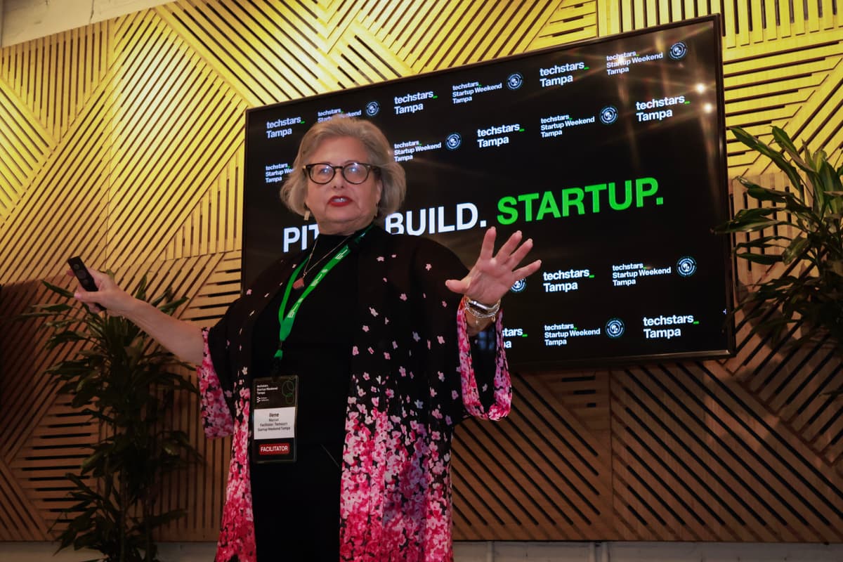 Innovation weekend showcase energy.